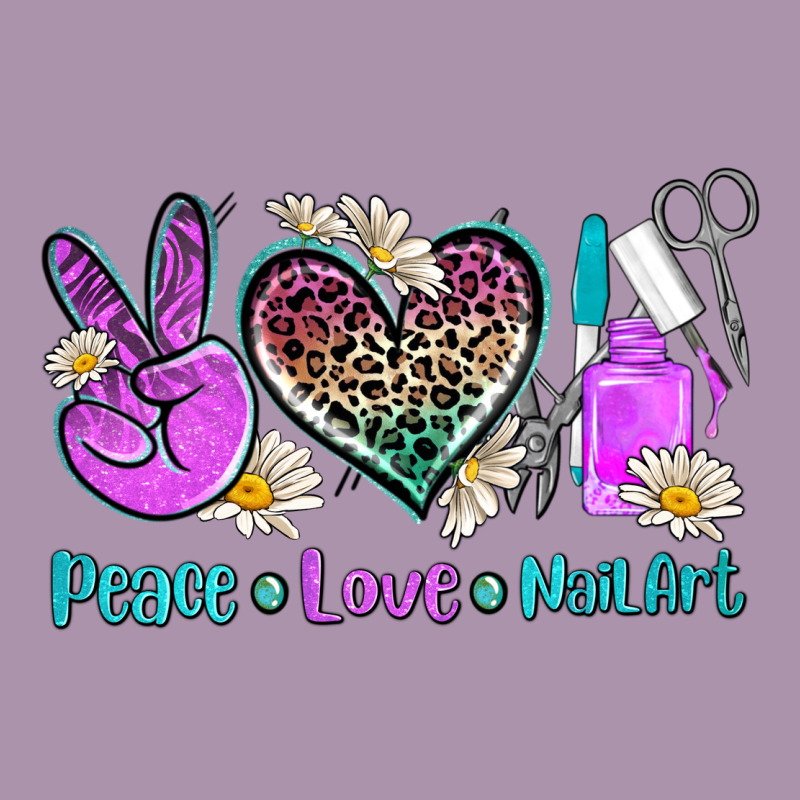 Peace Love Nail Art Heavyweight Hoodie by AdoDesignShop | Teevron