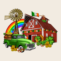 Barn St Patricks With Truck And Shamrocks Premium Sweatshirt | Teevron