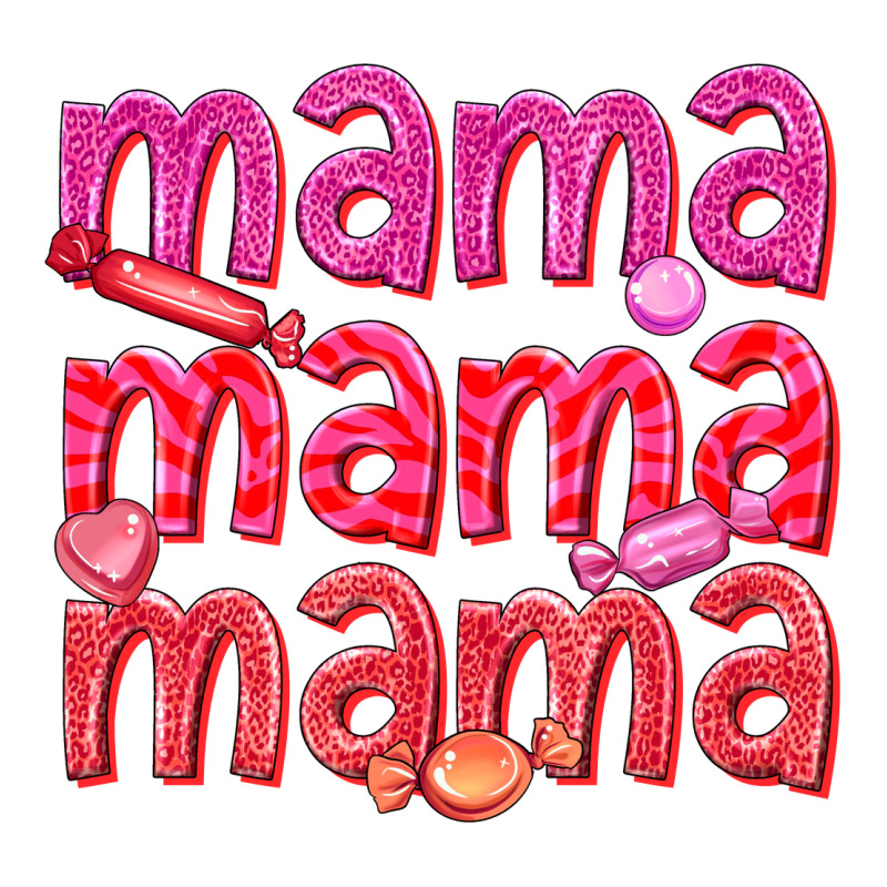 Mama Mama Mama Valentines Day Long Sleeve Tee by texasbilliewilder | Teevron