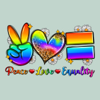 Peace Love Equality Zipper Hoodie | Teevron