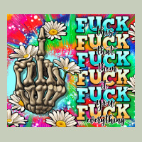 Fuck Everything Skeletons Long Sleeve Tee | Teevron