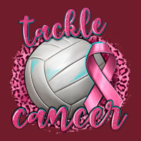 Tackle Cancer Volleyball Zipper Hoodie | Teevron