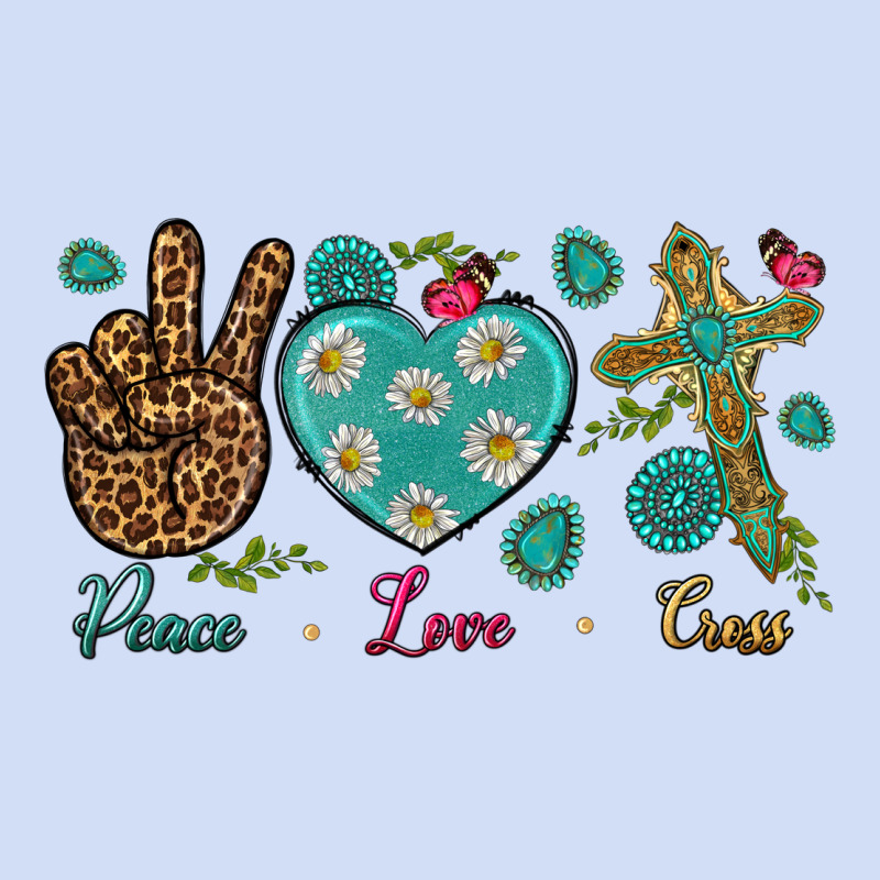 Peace Love Cross Urban Hoodie by NancyCooperArtShop | Teevron