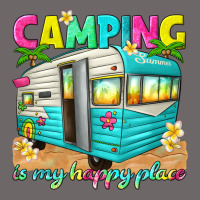 Camping Is My Happy Place Classic Tee | Teevron