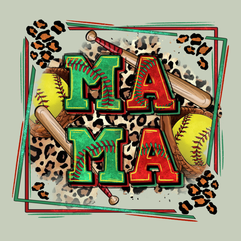 Softball Mama With Leopard Classic Tee by Zillion Design Studio | Teevron