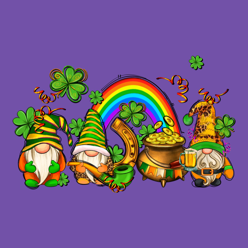 St Patricks Gnomes With Rainbow Premium Sweatshirt by AdoDesignShop | Teevron