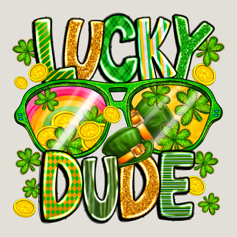 Lucky Dude Heavy Core Tee by CowhideDigitalArt | Teevron
