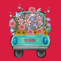 Truck With Flowers Malia Premium Hoodie | Teevron