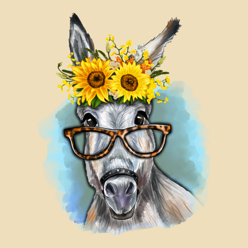 Sunflower Glasses Donkey Premium Hoodie by RanaPortraitStore | Teevron