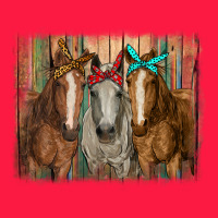 Horses With Bandanas Zipper Hoodie | Teevron