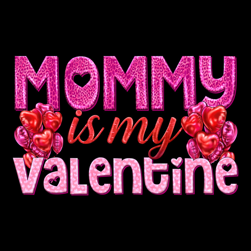 Mommy Is Valentine Long Sleeve Tee by texasbilliewilder | Teevron