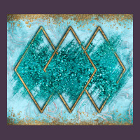 Turquoise Glitter Heavyweight Hoodie | Teevron