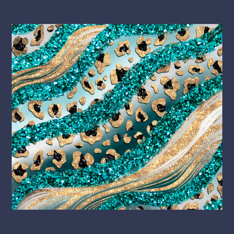 Turquoise Glitter Heavyweight Hoodie by JahusDesignShop | Teevron