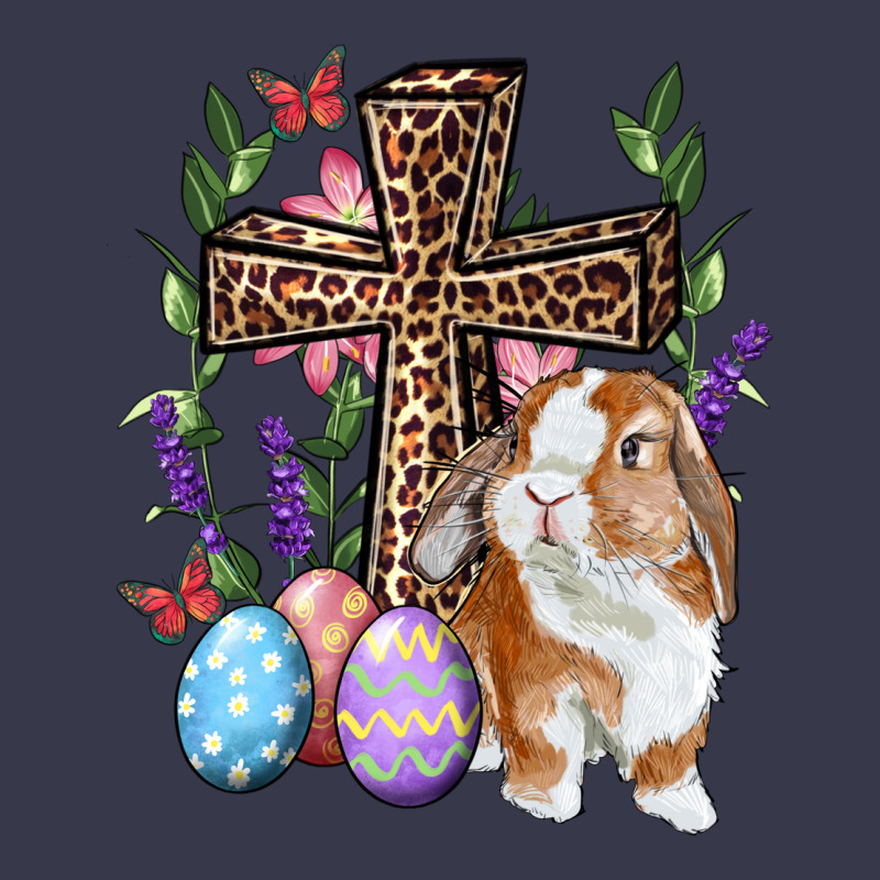 Easter Bunny And Floral Cross Long Sleeve Tee by RanaPortraitStore | Teevron