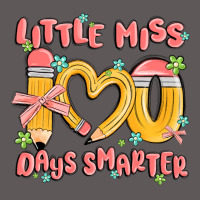 Little Miss 100 Days Smarter Premium Hoodie | Teevron