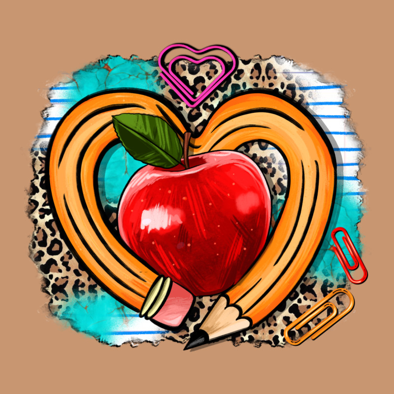 Teacher Heart Pen Heavyweight Hoodie by AdoDesignShop | Teevron