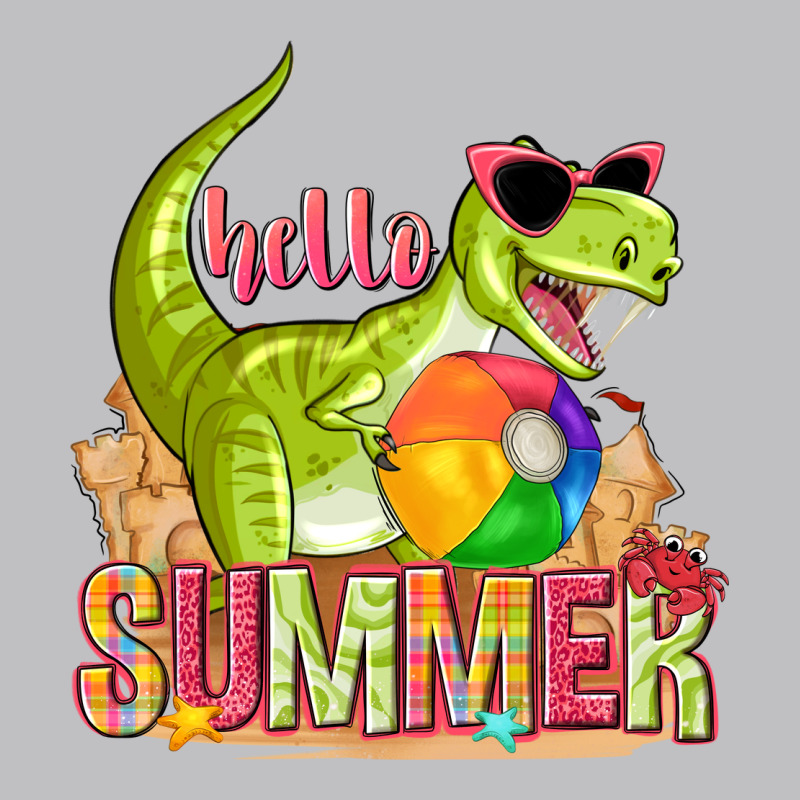Hello Summer Rex Classic Tee by texasbilliewilder | Teevron