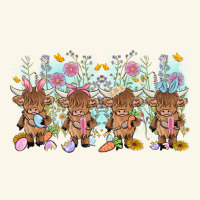 Easter Day Baby Highland Cow Premium Hoodie | Teevron