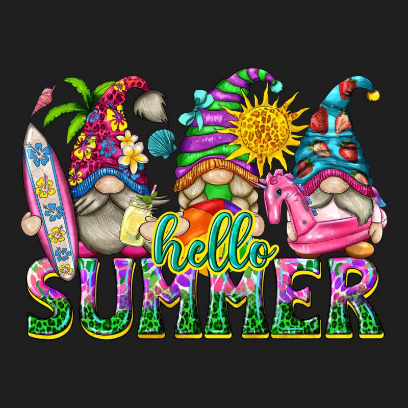 Hello Summer Gnome Classic Tee by texasbilliewilder | Teevron