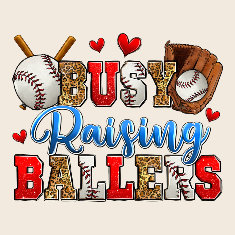 Busy Raising Ballers Baseball Zipper Hoodie by Zillion Design Studio | Teevron