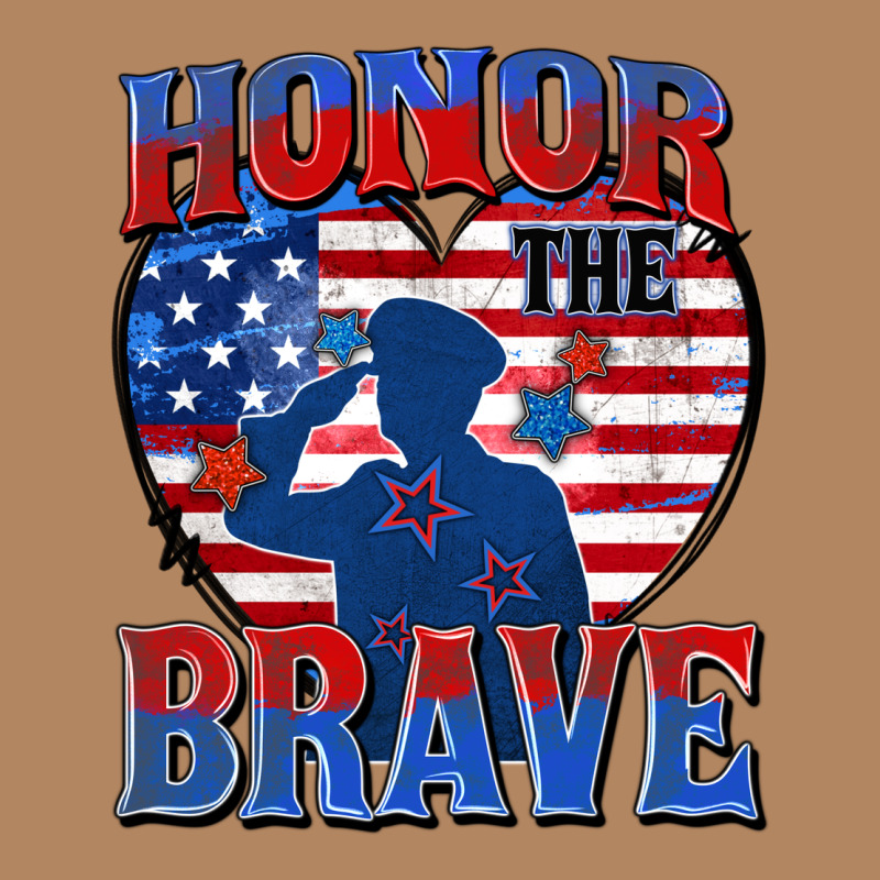 Honor The Brave Long Sleeve Tee by Zillion Design Studio | Teevron
