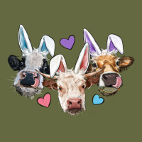 Easter Cows With Bunny Ears Long Sleeve Tee | Teevron