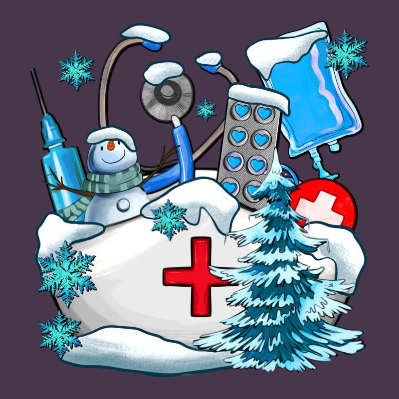 Winter Nurse Life Heavyweight Hoodie by AdoDesignShop | Teevron