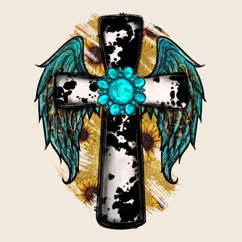Cross Gemstone Wings Zipper Hoodie by RanaPortraitStore | Teevron