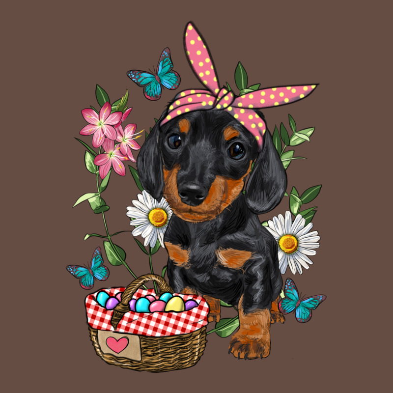 Easter Dachshund Long Sleeve Tee by RanaPortraitStore | Teevron