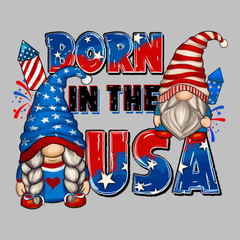 Born In The Usa Long Sleeve Tee by Zillion Design Studio | Teevron