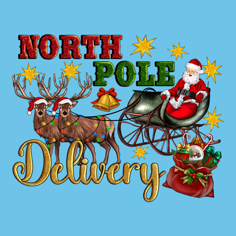 North Pole Delivery Santa Sleigh Premium Sweatshirt by Artiststas | Teevron
