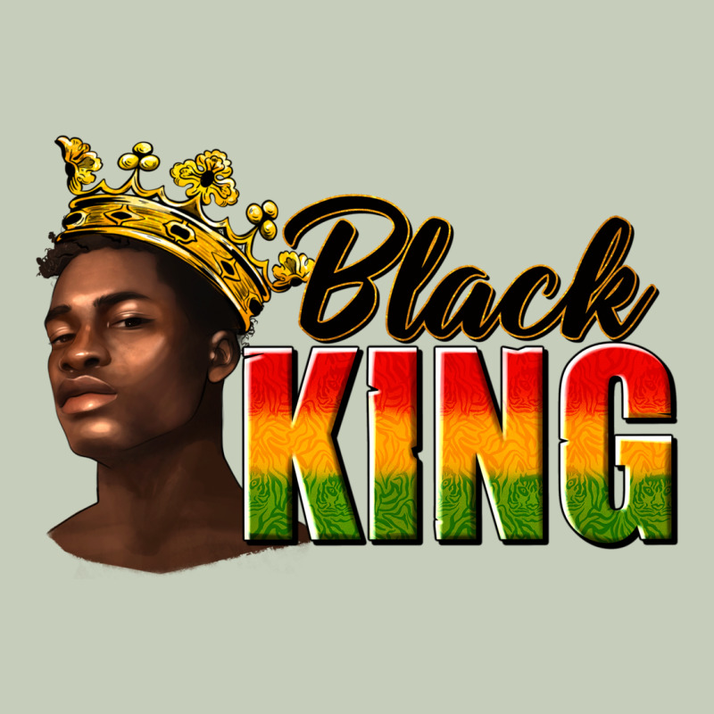 Afro Man Black King Long Sleeve Tee by texasbilliewilder | Teevron