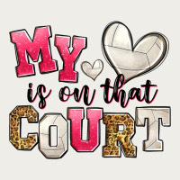 My Heart Is On That Court Volleyball Zipper Hoodie | Teevron
