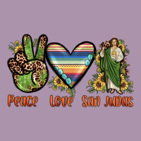 Peace Love San Judas Heavyweight Hoodie | Teevron