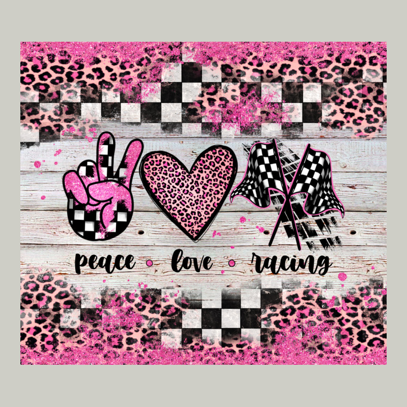 Peace Love Racing Heavyweight Hoodie by JahusDesignShop | Teevron