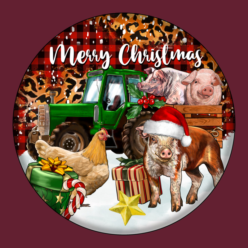 Merry Christmas Farm Animals Classic Tee by FaDigitalArtStudio | Teevron