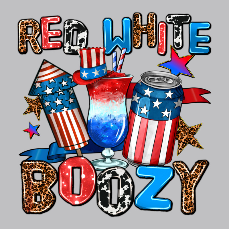 Red White Boozy Long Sleeve Tee by AdoDesignShop | Teevron