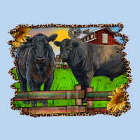 Black Angus Cattle And Bull In Barnyard Classic Tee | Teevron