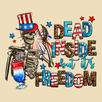 Dead Inside But Its Freedom Premium Hoodie | Teevron