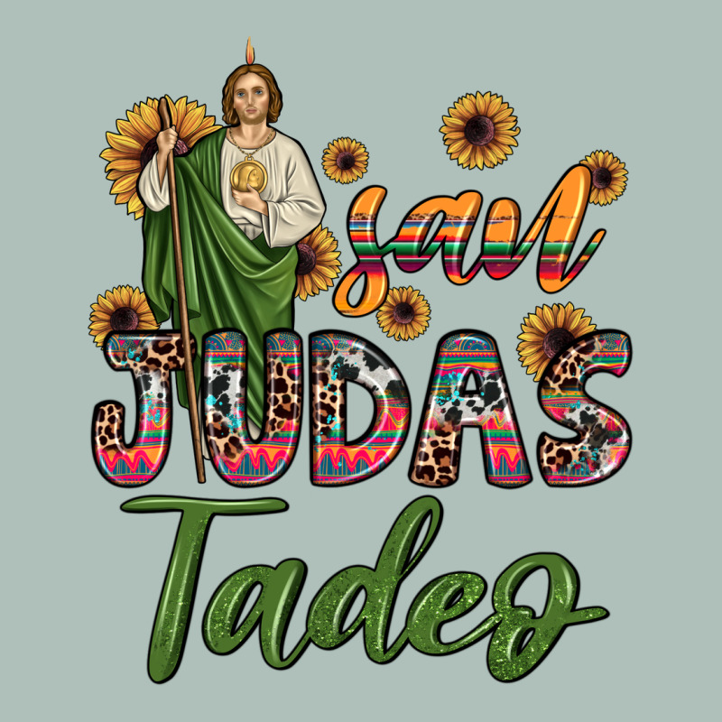 San Judas Tadeo Sunflower Heavyweight Hoodie by JahusDesignShop | Teevron
