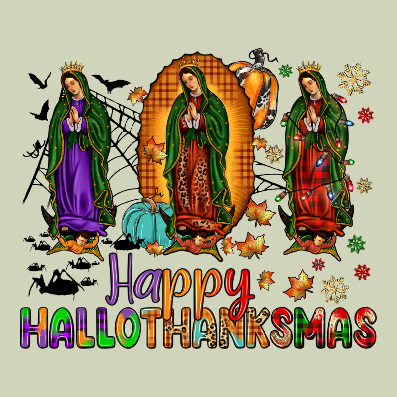 Our Lady Of Guadalupe Happy Hallothanksmas Heavyweight Hoodie by JahusDesignShop | Teevron