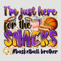 I'm Just Here For The Snacks #basketball Brother Classic Tee | Teevron