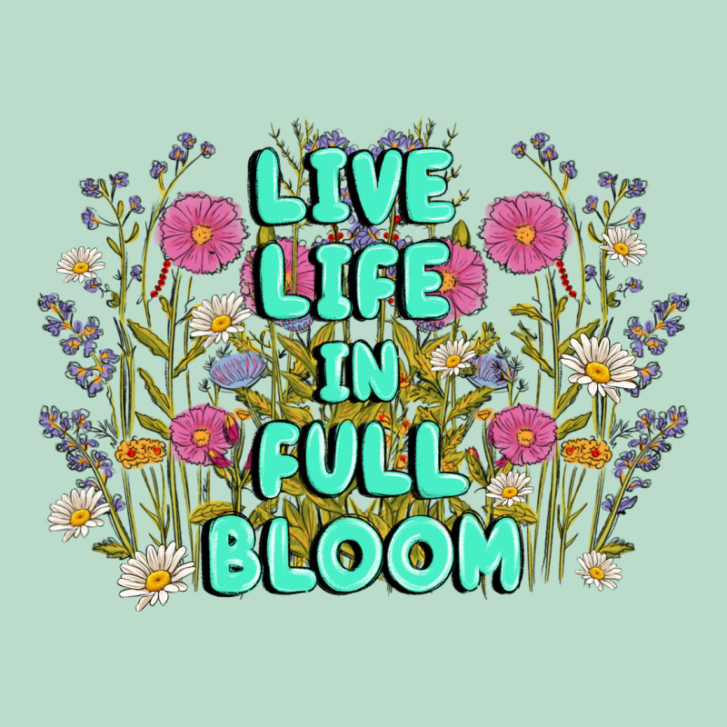 Live Life In Full Bloom Premium Hoodie by MaliasSmallBusiness | Teevron