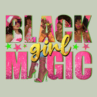 Black Girl Magic With Afro Black Women Long Sleeve Tee | Teevron
