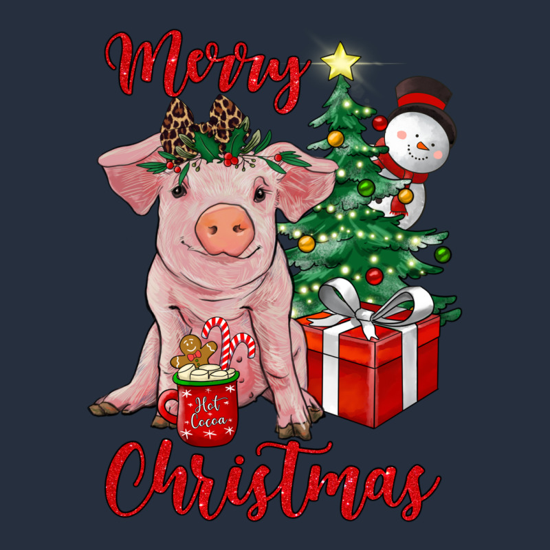 Merry Christmas Pig Zipper Hoodie by RanaPortraitStore | Teevron