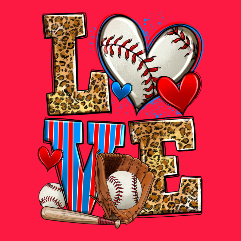 Love Baseball Zipper Hoodie by Zillion Design Studio | Teevron