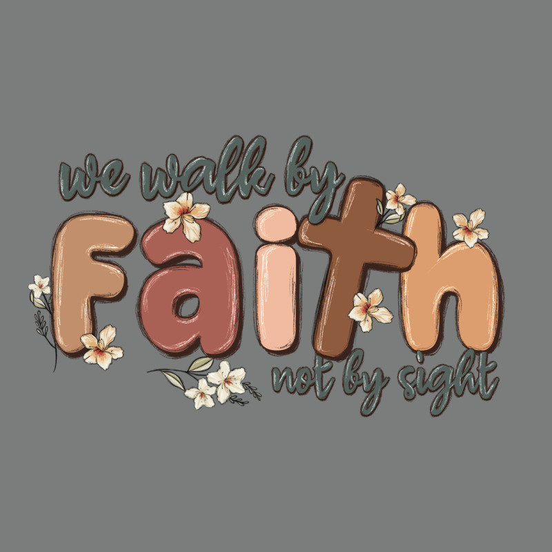 We Walk By Faith Not By Sight Premium Hoodie by MaliasSmallBusiness | Teevron