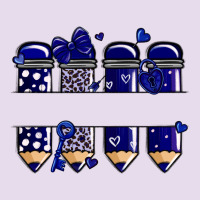 Valentine's Day School Pencils Navy Blue Premium Hoodie | Teevron
