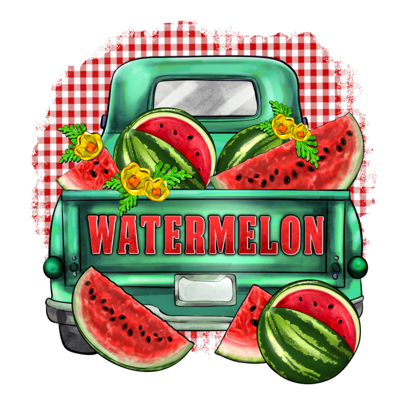 Watermelon Truck Long Sleeve Tee by Zillion Design Studio | Teevron