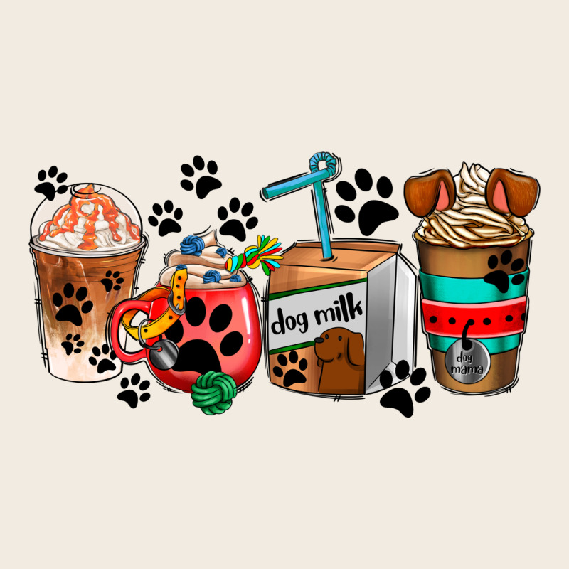 Dogs Coffee Cups Premium Sweatshirt by AdoDesignShop | Teevron